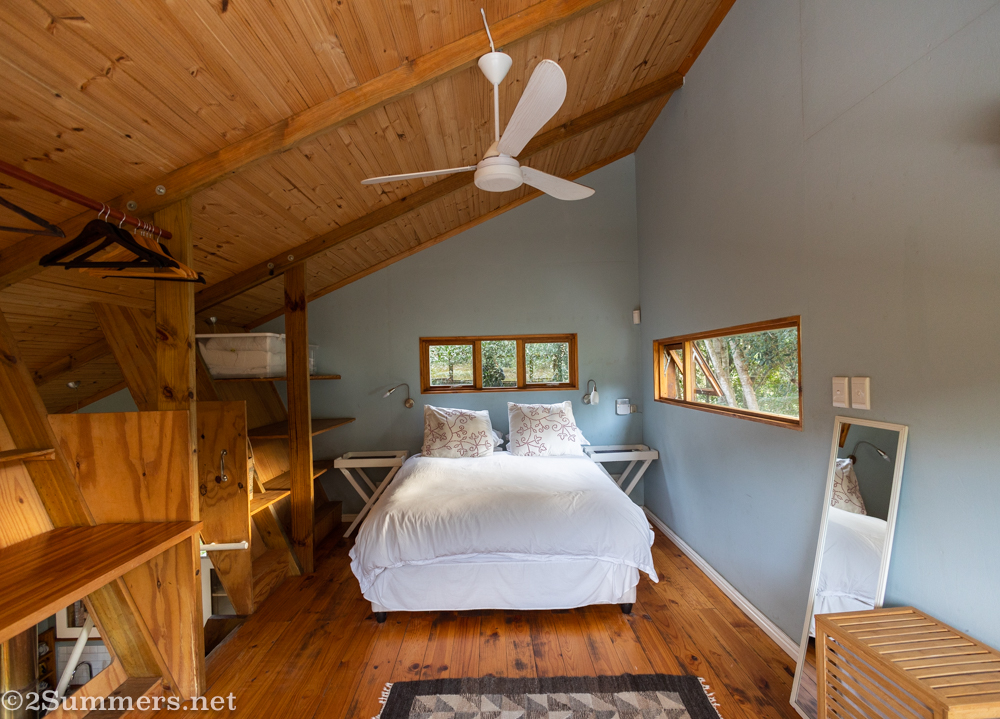 Bedroom of the Timber House