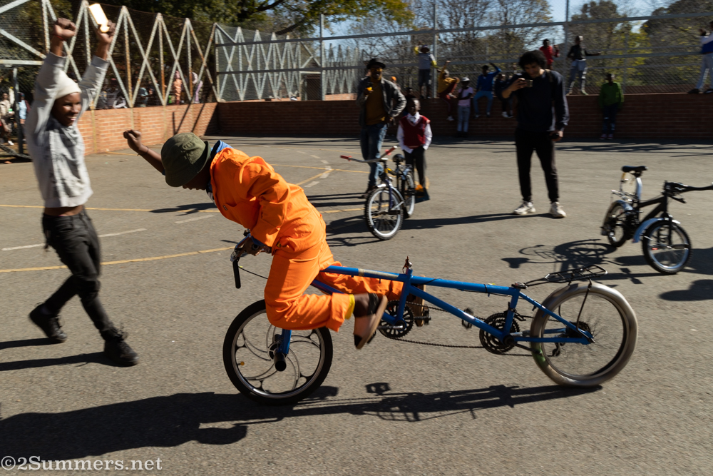Spinning competition winner