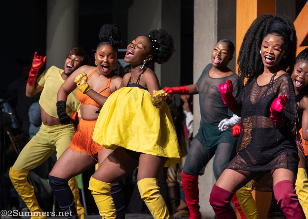 Legendary Queer Sisters perform in the showcase at the National Arts Festival in Makhanda