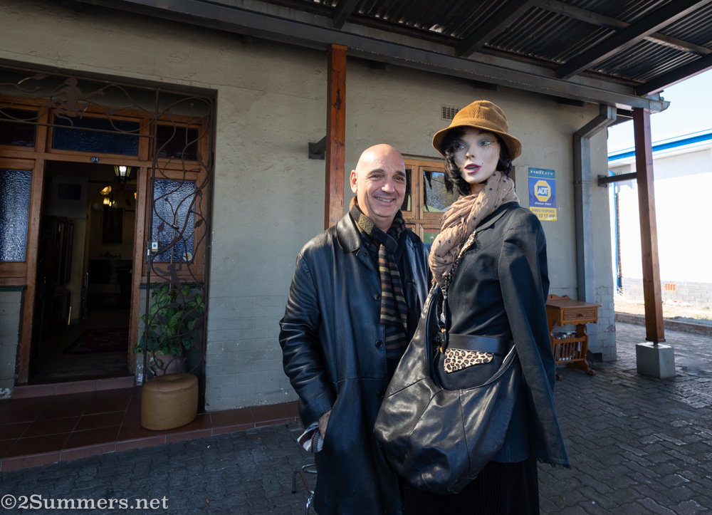 Joel Kaufmann outside Kensington Trading