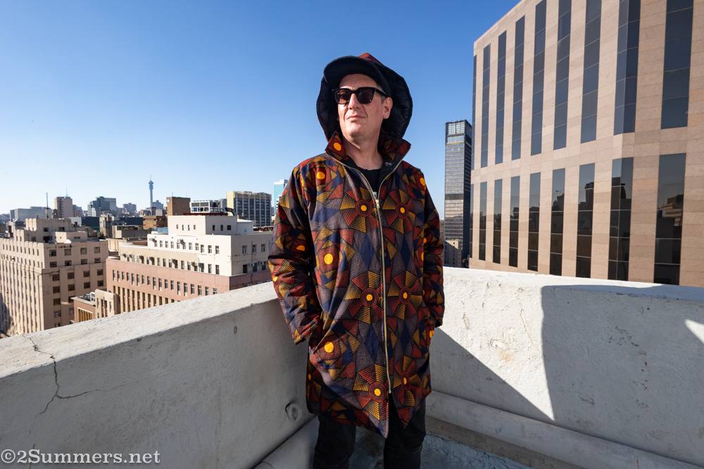 Thorsten in his Caraci jacket