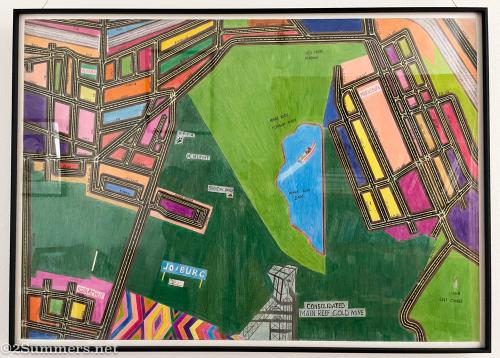 A work by John Phalane