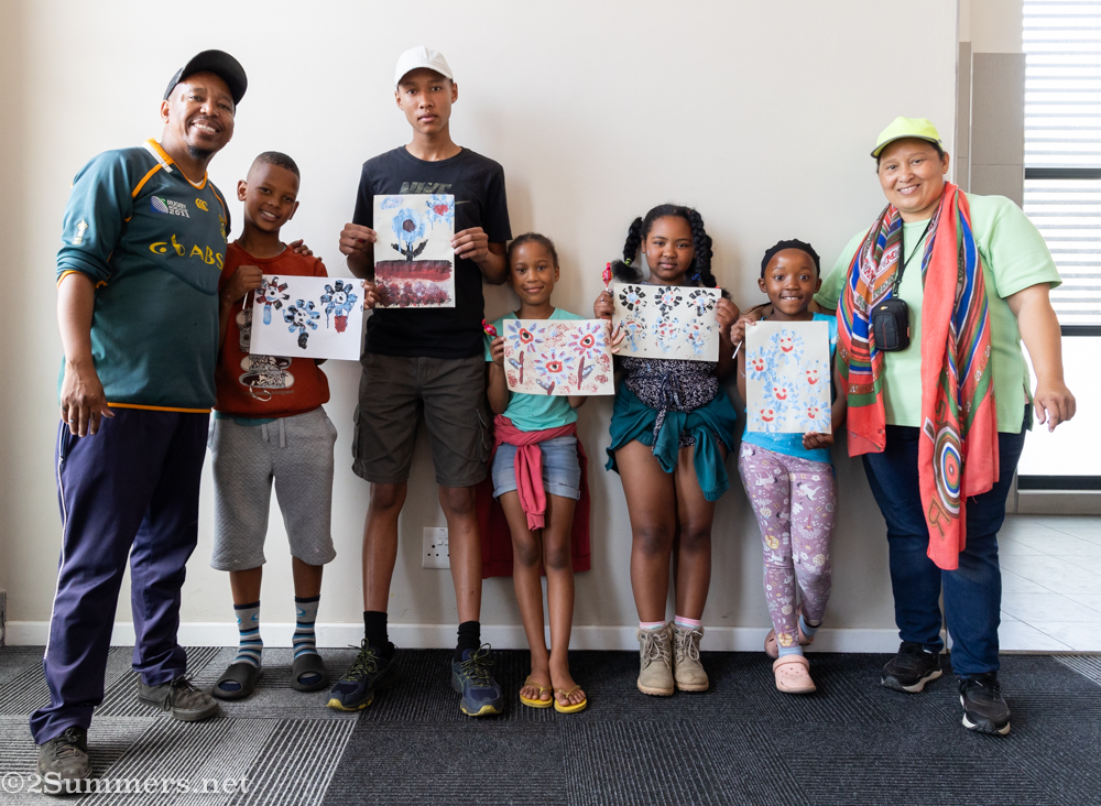 Art class competition winners