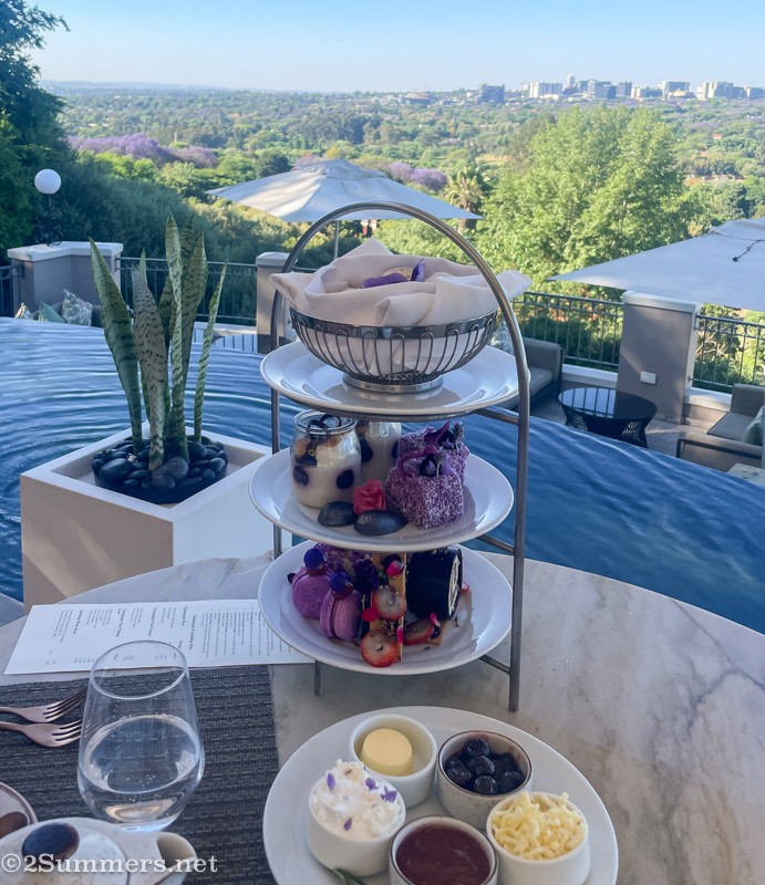 Bubbles and sweets with a view