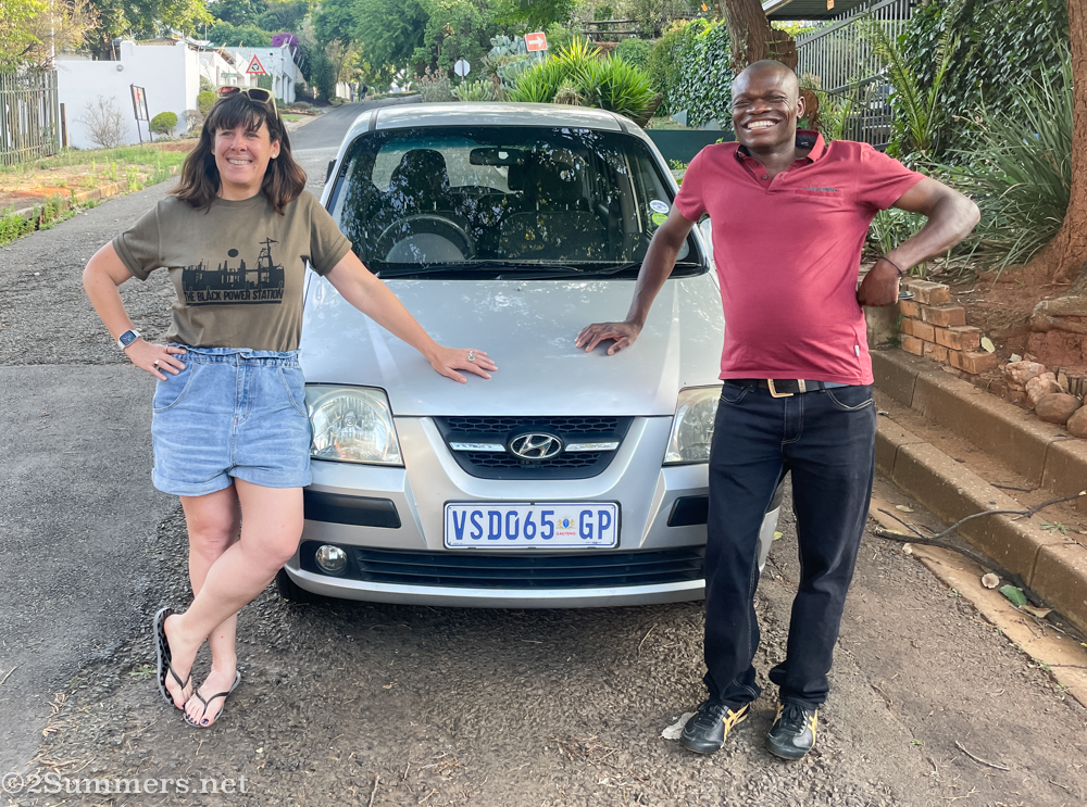 Lucky and me with Henrike