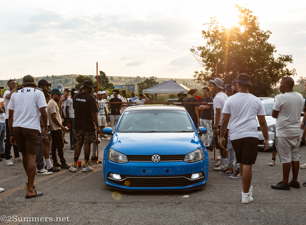 Papa Smurf does the Low Limbo