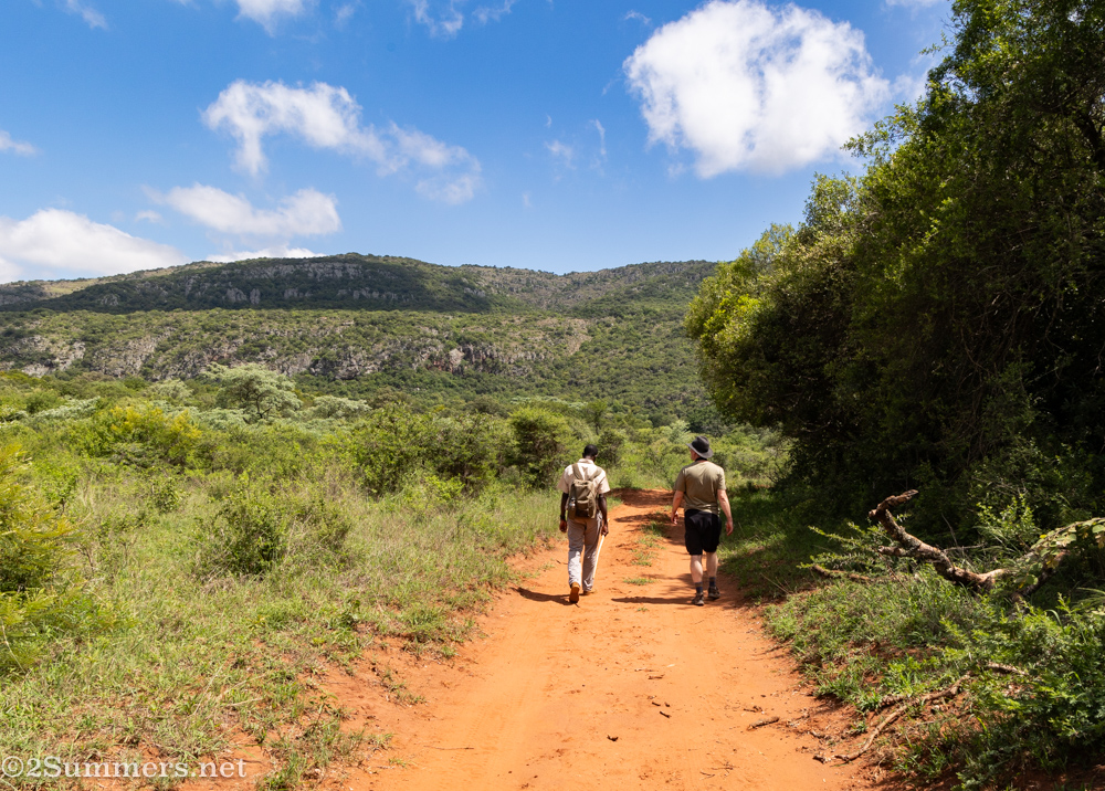 Thorsten walking with Jack