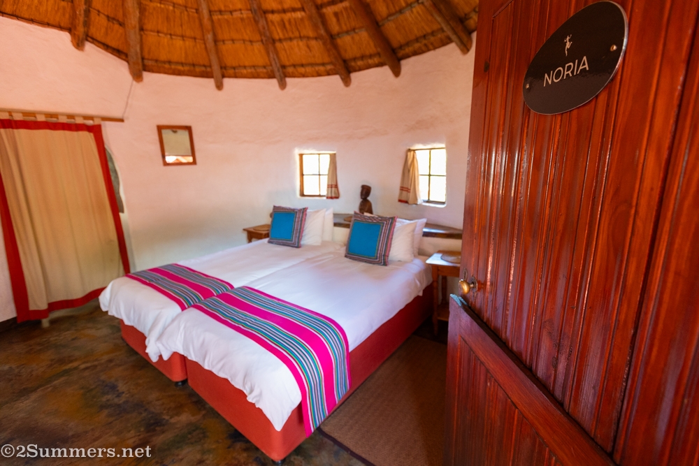 Noria room at the Venda Art Lodge