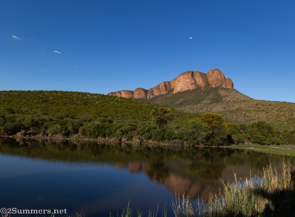 View of the rocks at Marakele