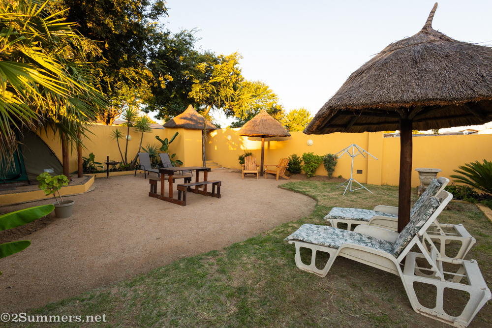 Outdoor area at Lebo’s