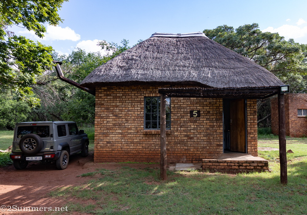 Our chalet at the reserve