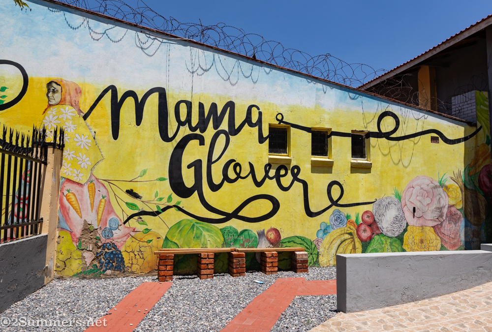 Mama Glover mural in Noordgesig