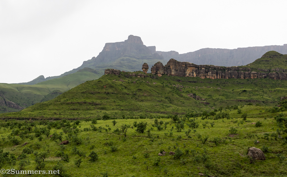 View from the beginning of the Devil’s Hook trail