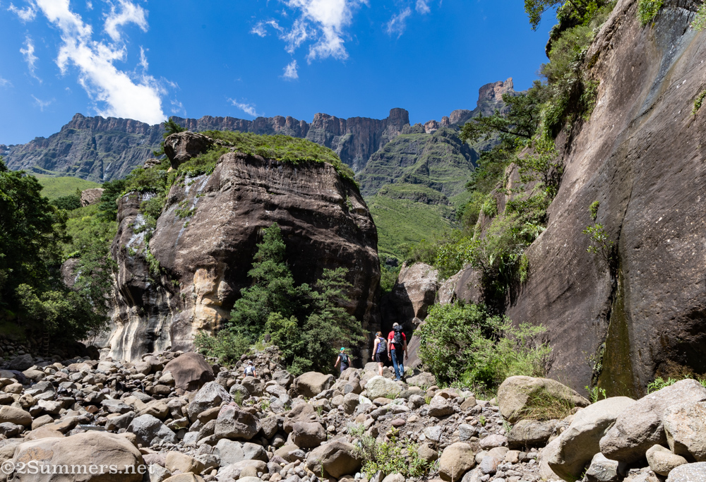 Hikers in the Gorge