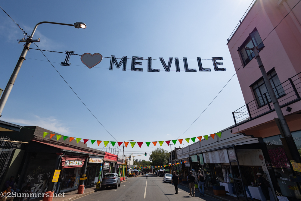 I love Melville sign