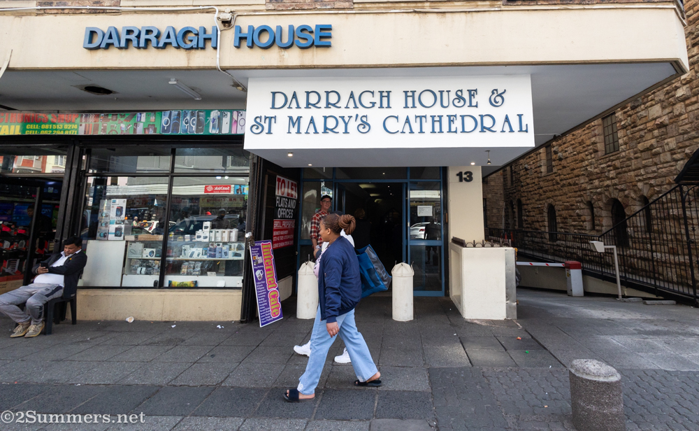 Entrance to St. Mary’s Cathedral and Darragh House