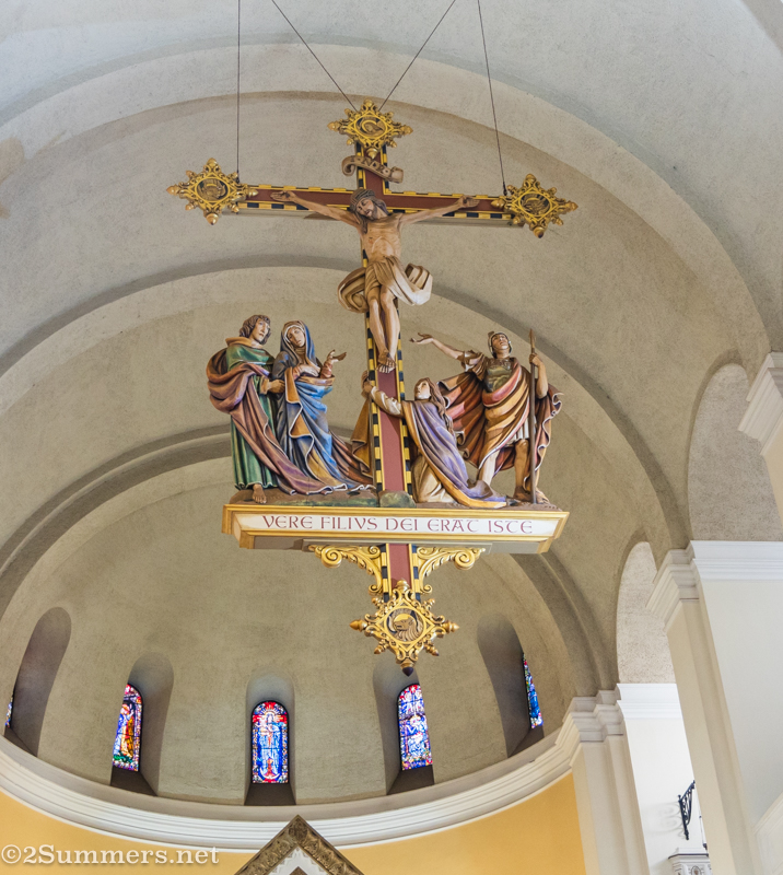 Closeup of the rood in St. Mary’s