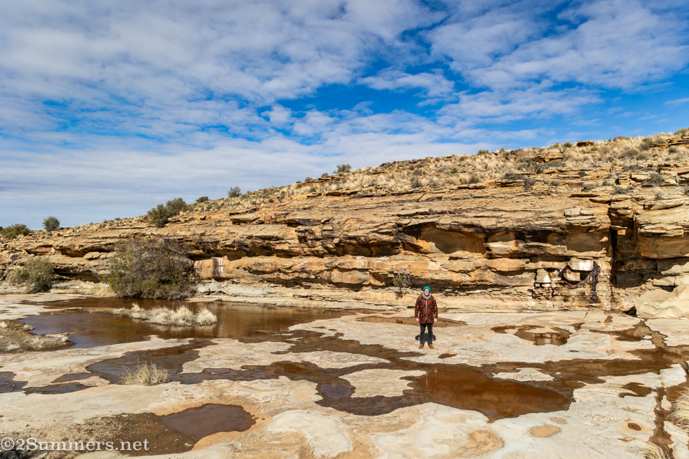 Thorsten in the riverbed