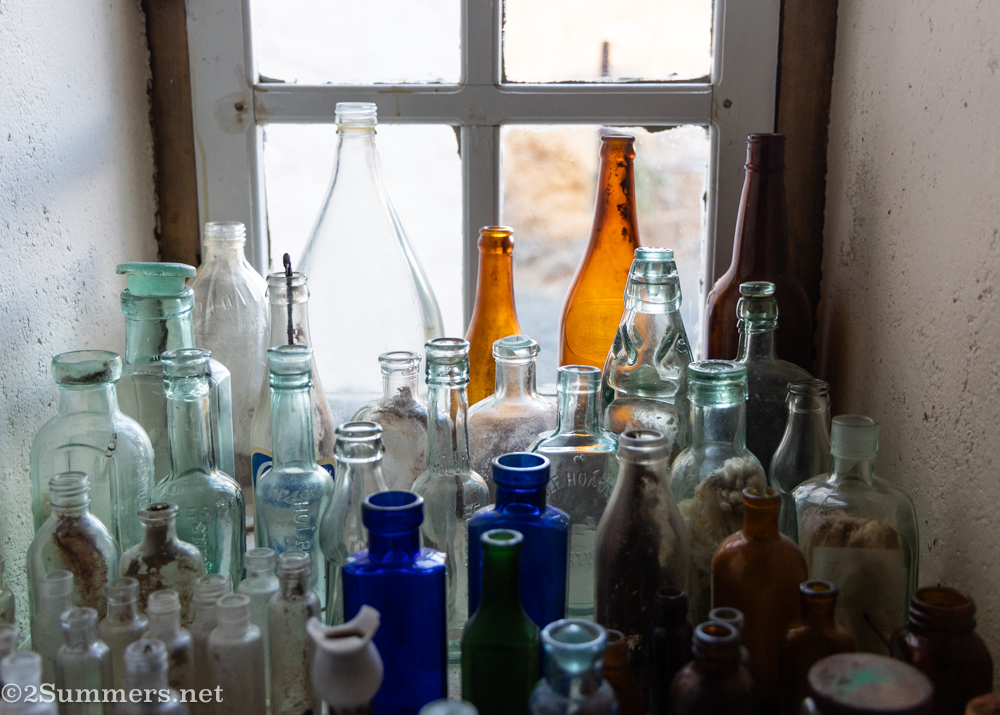 Glass bottles at Stuurmansfontein