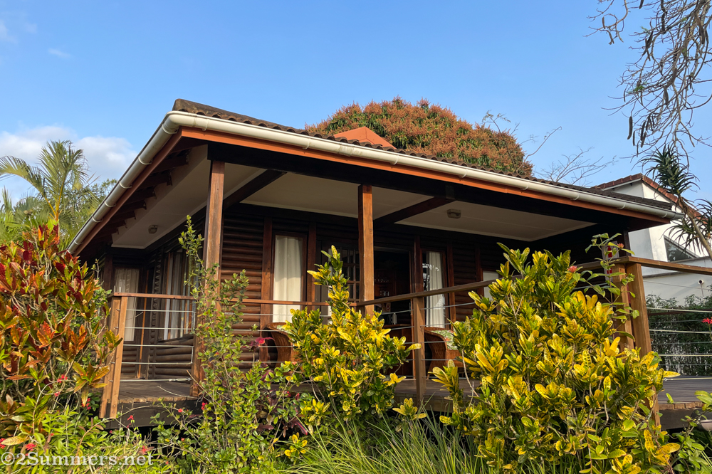 Estuary view chalet at the Sunset Lodge