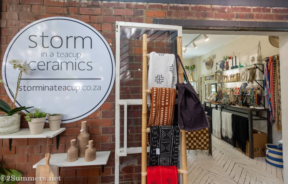 Outside the Storm in a Teacup shop